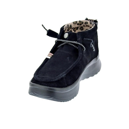 Botines Hey Dude zapatos Mujer modelo Wendy Peak Negro 