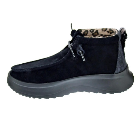 Botines Hey Dude zapatos Mujer modelo Wendy Peak Negro 