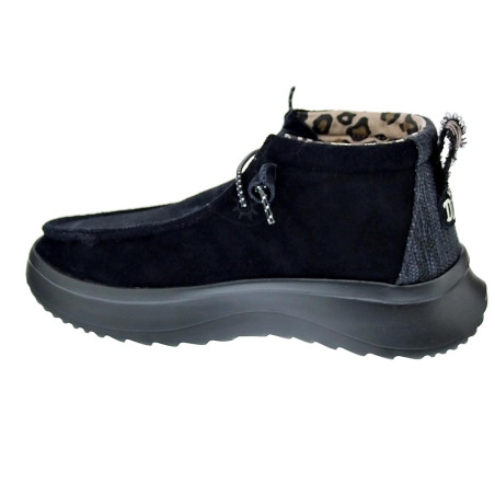 Botines Hey Dude zapatos Mujer modelo Wendy Peak Negro 