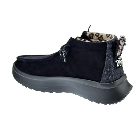 Botines Hey Dude zapatos Mujer modelo Wendy Peak Negro 