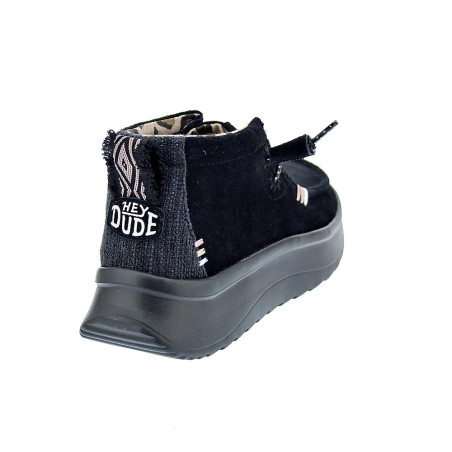 Botines Hey Dude zapatos Mujer modelo Wendy Peak Negro 
