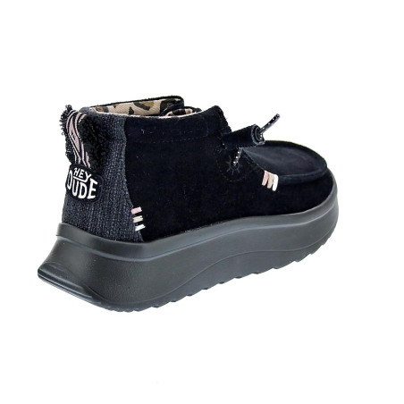 Botines Hey Dude zapatos Mujer modelo Wendy Peak Negro 