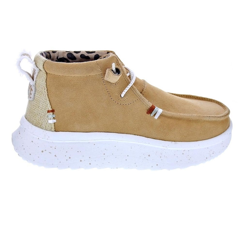 Botines Hey Dude zapatos Mujer modelo Wendy Peak Beige 