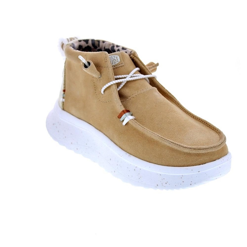 Botines Hey Dude zapatos Mujer modelo Wendy Peak Beige 