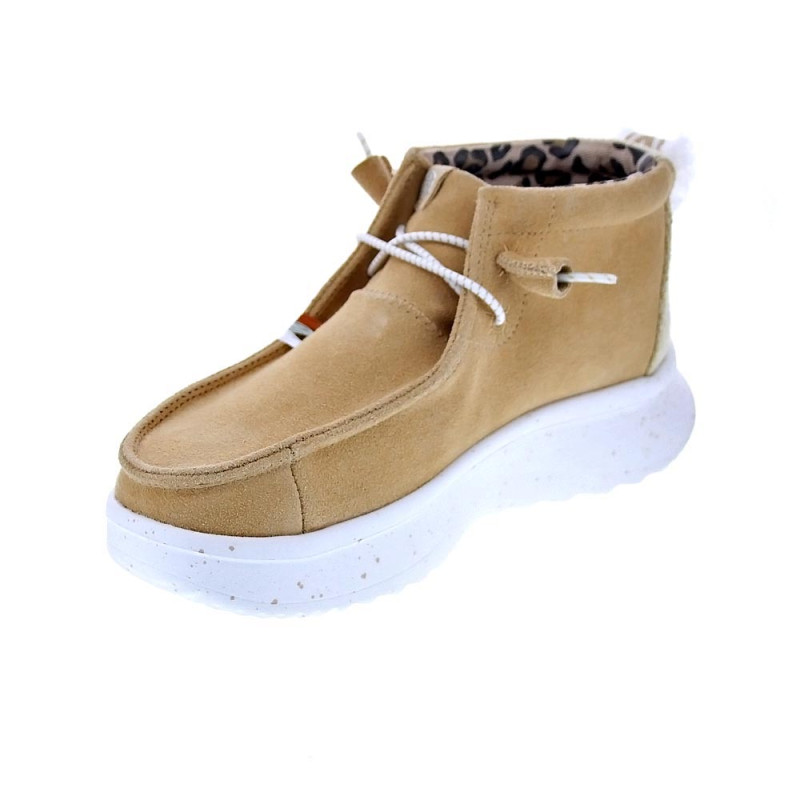 Botines Hey Dude zapatos Mujer modelo Wendy Peak Beige 