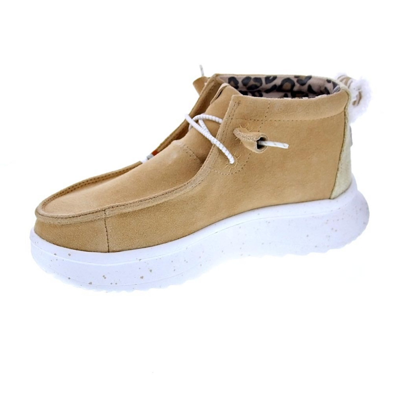 Botines Hey Dude zapatos Mujer modelo Wendy Peak Beige 