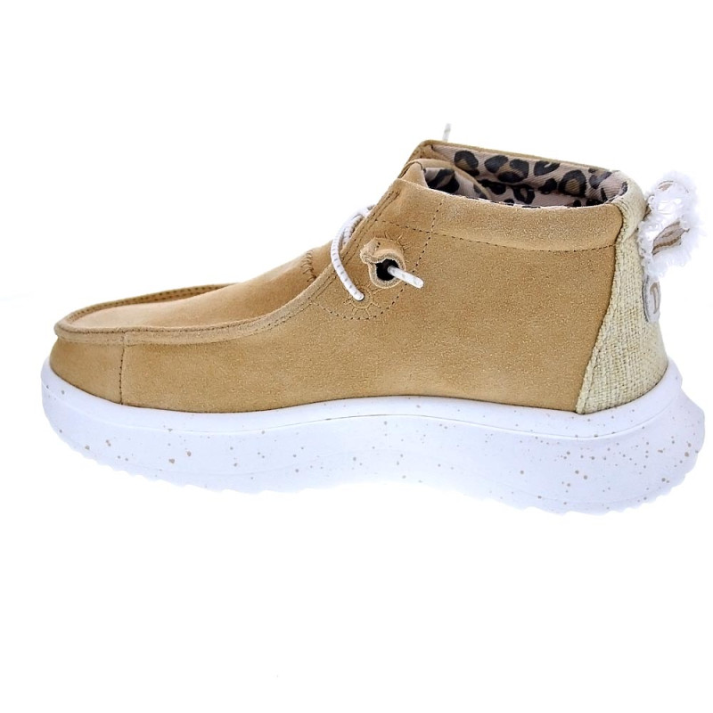Botines Hey Dude zapatos Mujer modelo Wendy Peak Beige 