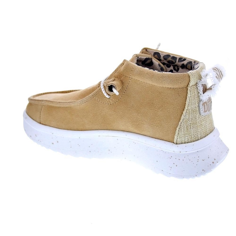 Botines Hey Dude zapatos Mujer modelo Wendy Peak Beige 