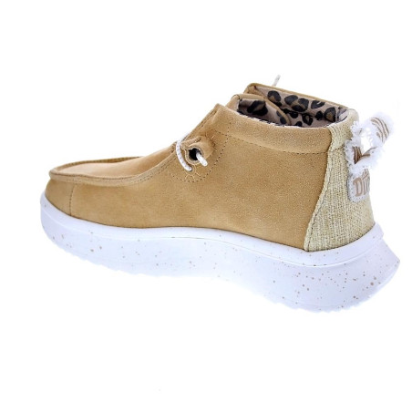 Botines Hey Dude zapatos Mujer modelo Wendy Peak Beige 