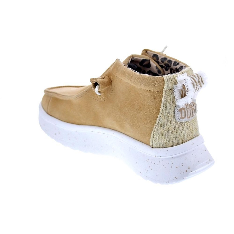 Botines Hey Dude zapatos Mujer modelo Wendy Peak Beige 