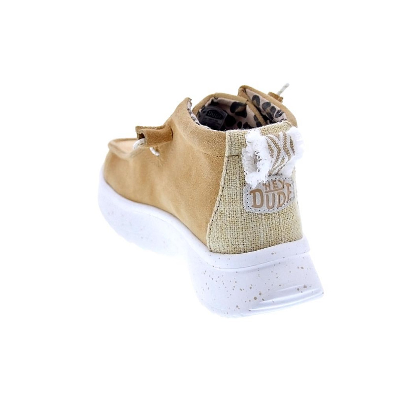 Botines Hey Dude zapatos Mujer modelo Wendy Peak Beige 