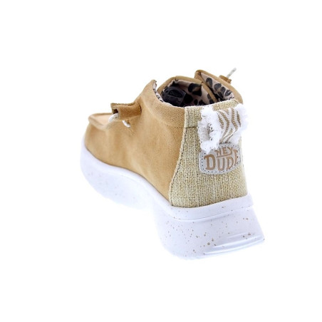 Botines Hey Dude zapatos Mujer modelo Wendy Peak Beige 