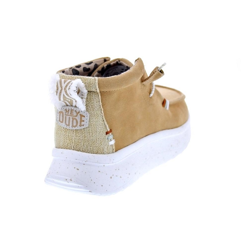 Botines Hey Dude zapatos Mujer modelo Wendy Peak Beige 