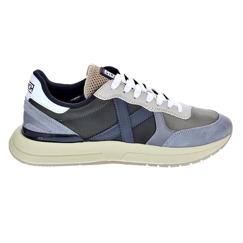Zapatillas Munich zapatos Hombre modelo Soon Gris 