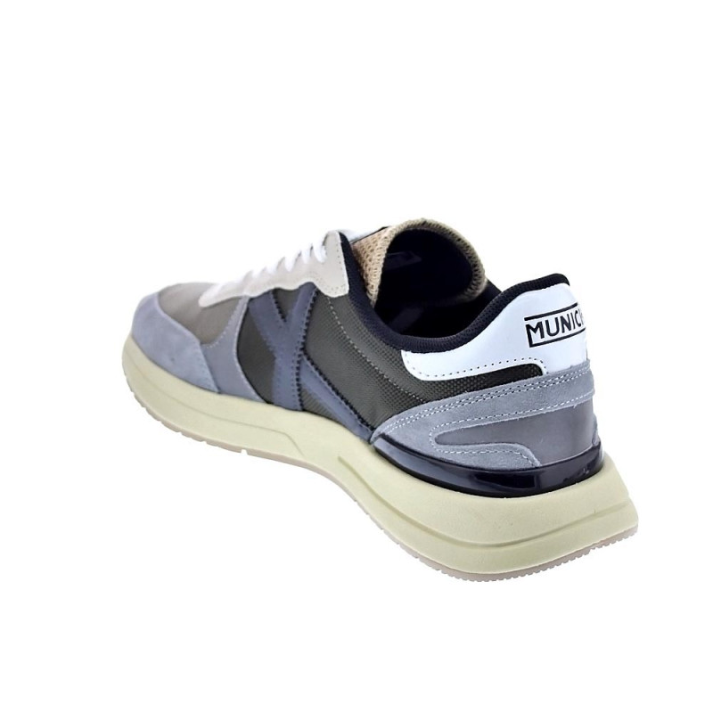 Zapatillas Munich zapatos Hombre modelo Soon Gris 