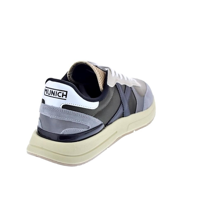 Zapatillas Munich zapatos Hombre modelo Soon Gris 