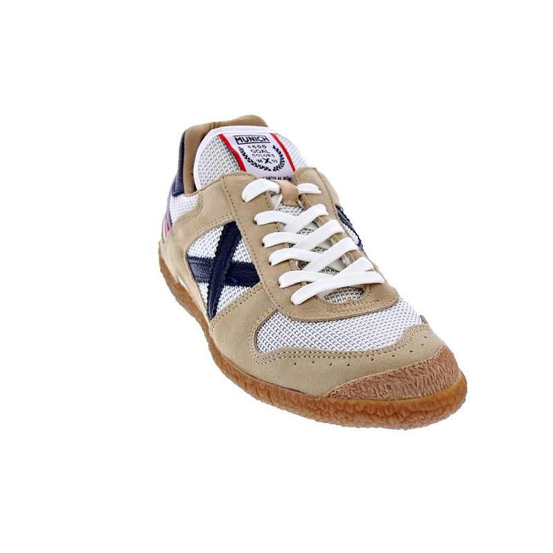 Zapatillas Munich zapatos Hombre modelo Goal Beige 