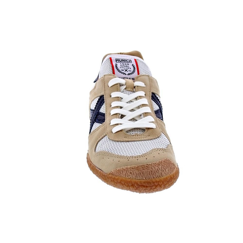 Zapatillas Munich zapatos Hombre modelo Goal Beige 