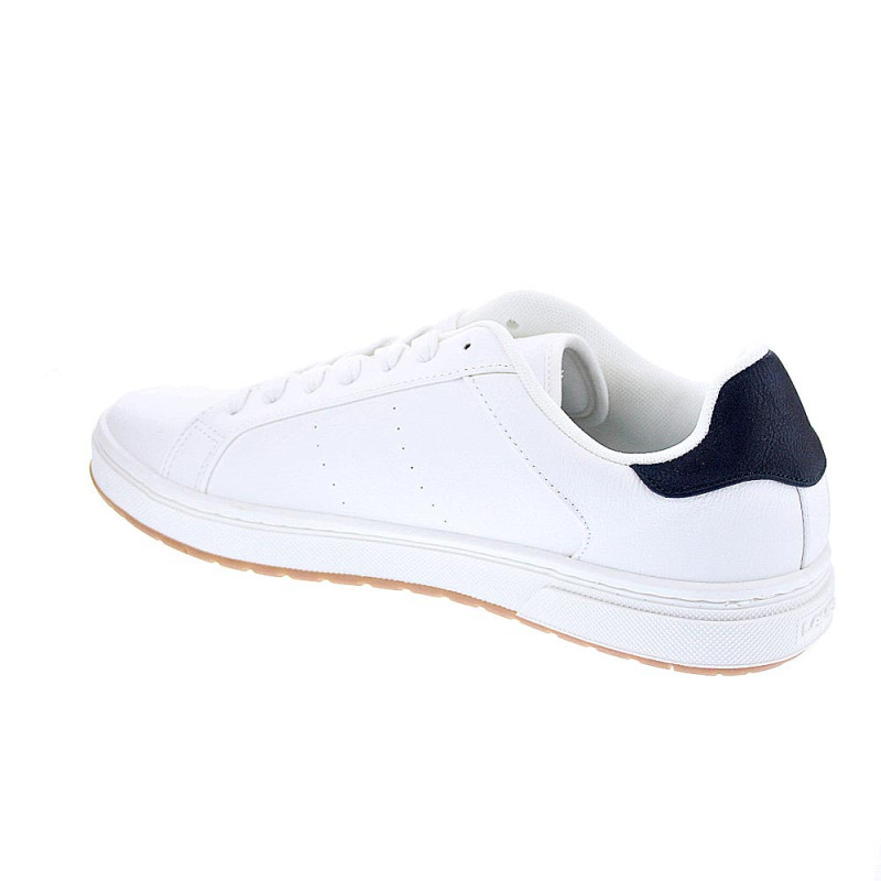 Zapatillas Levis zapatos Hombre modelo Piper Blanco 