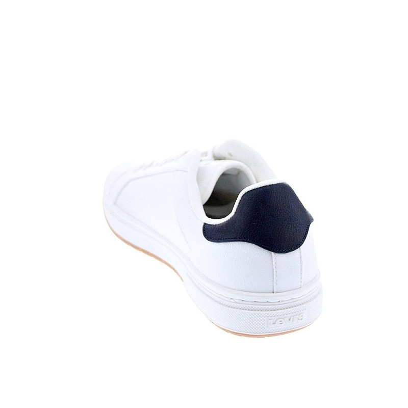 Zapatillas Levis zapatos Hombre modelo Piper Blanco 