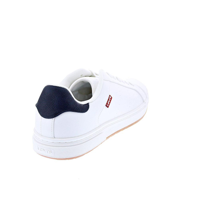 Zapatillas Levis zapatos Hombre modelo Piper Blanco 