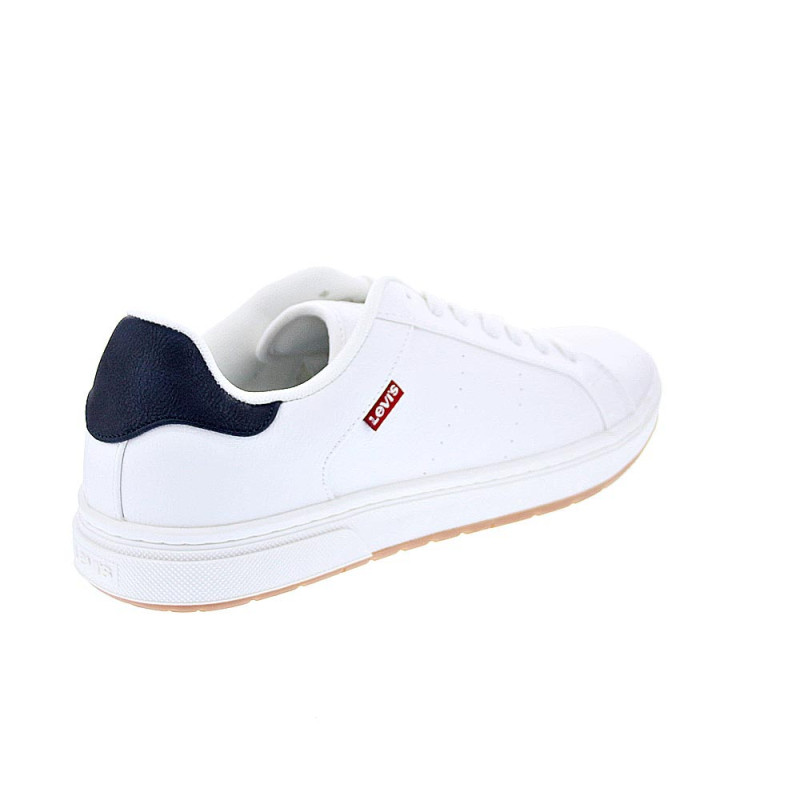 Zapatillas Levis zapatos Hombre modelo Piper Blanco 