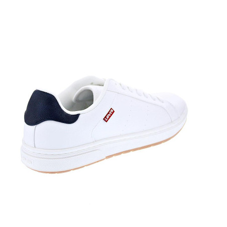 Zapatillas Levis zapatos Hombre modelo Piper Blanco 