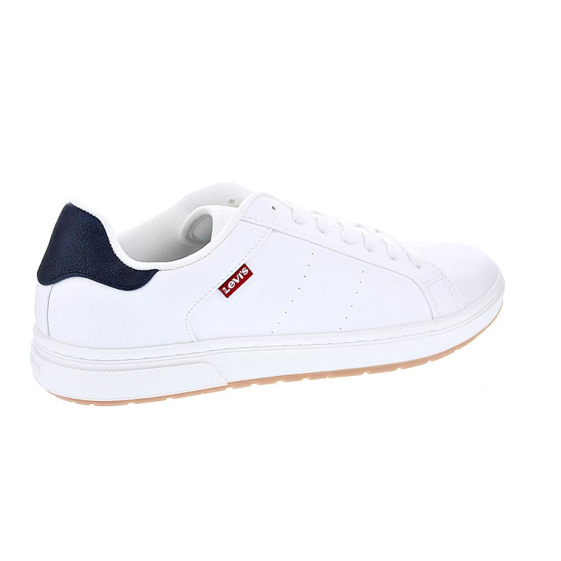 Zapatillas Levis zapatos Hombre modelo Piper Blanco 