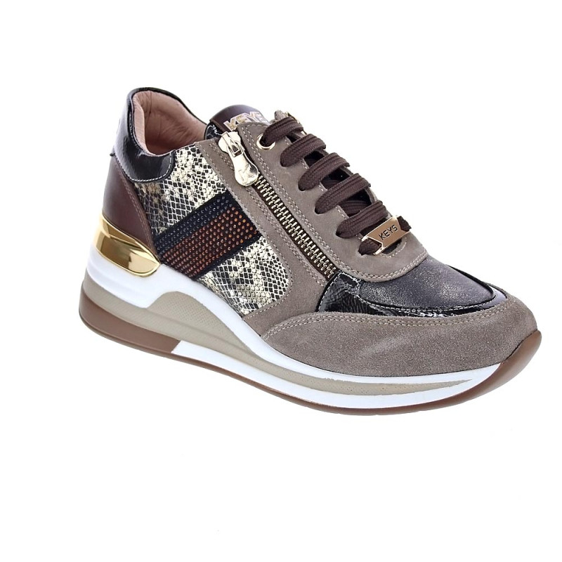 Zapatillas Keys zapatos Mujer modelo 8322 Marrón 