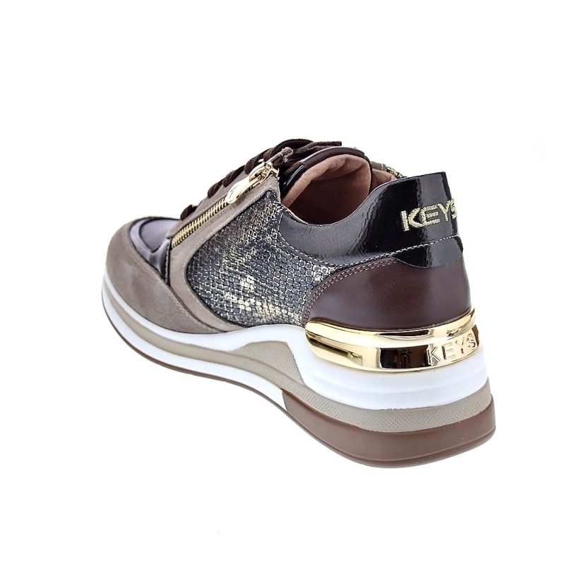 Zapatillas Keys zapatos Mujer modelo 8322 Marrón 