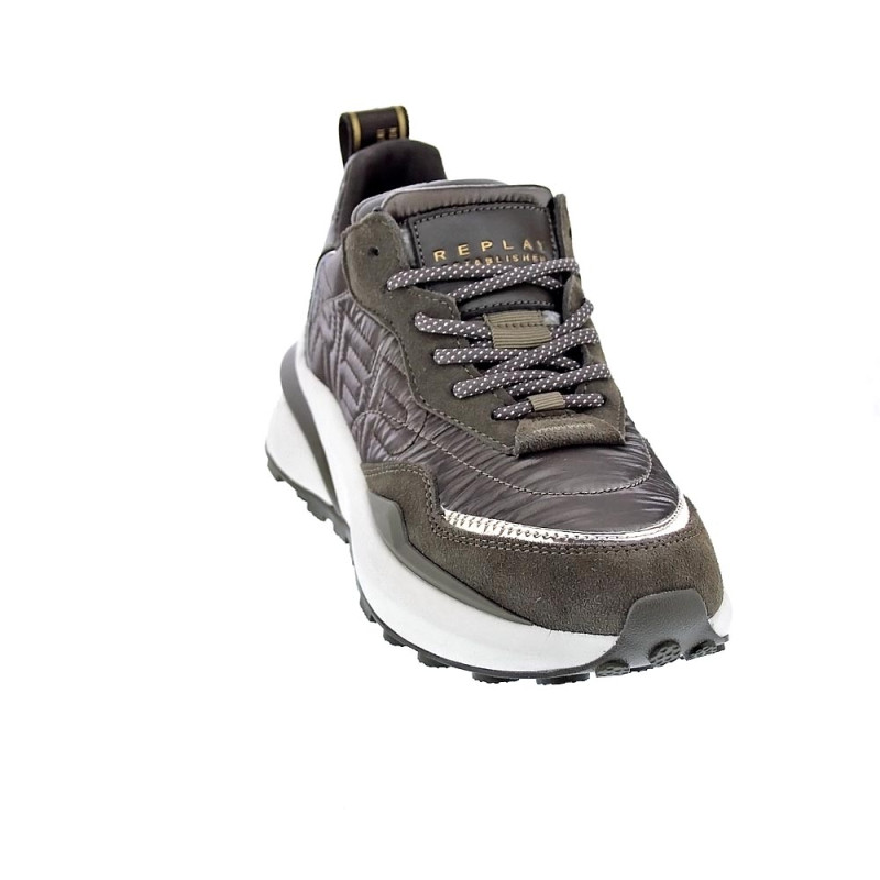 Zapatillas Replay zapatos Mujer modelo Athenea Quilt 2 Verde 