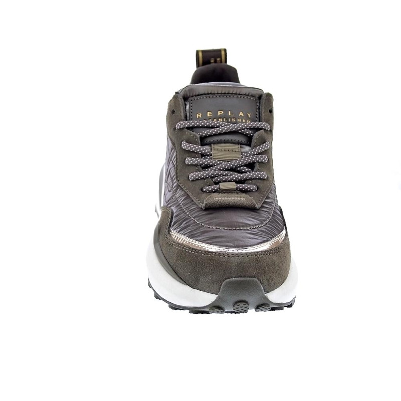 Zapatillas Replay zapatos Mujer modelo Athenea Quilt 2 Verde 