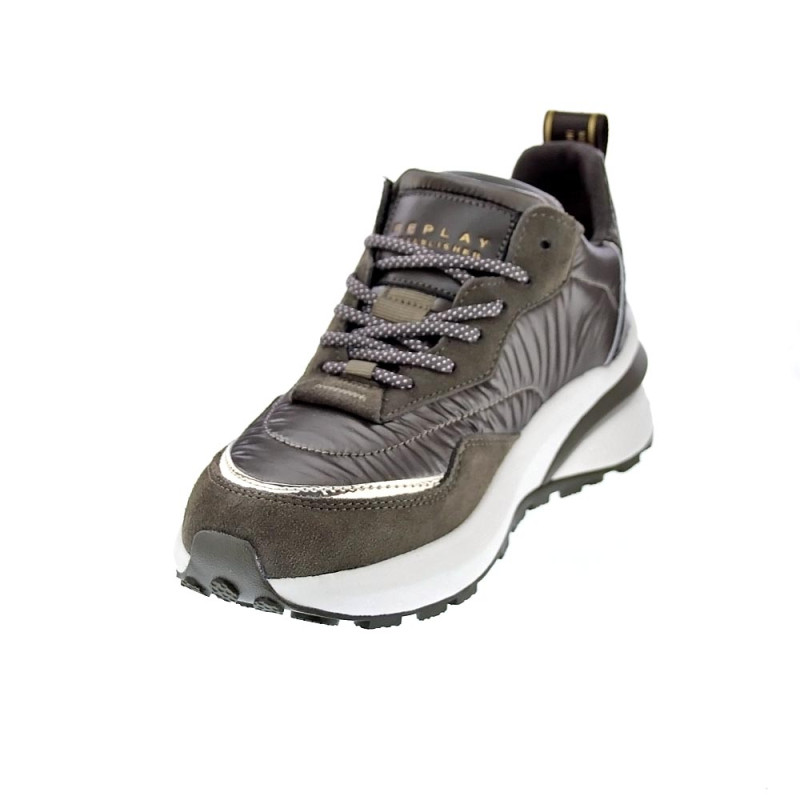 Zapatillas Replay zapatos Mujer modelo Athenea Quilt 2 Verde 