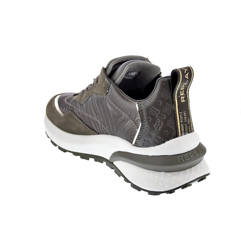 Zapatillas Replay zapatos Mujer modelo Athenea Quilt 2 Verde 