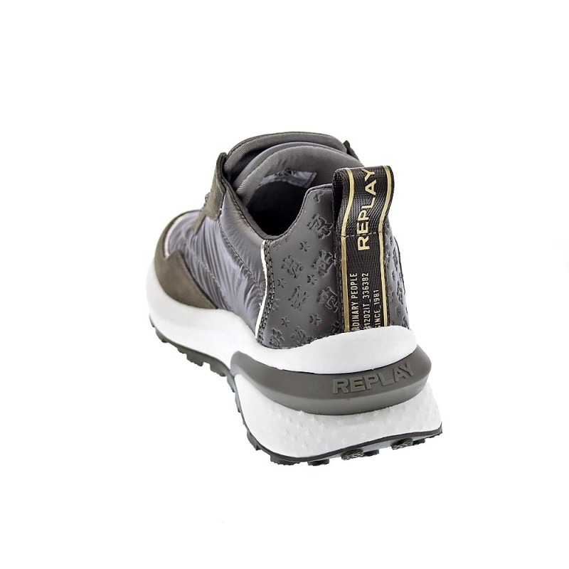 Zapatillas Replay zapatos Mujer modelo Athenea Quilt 2 Verde 