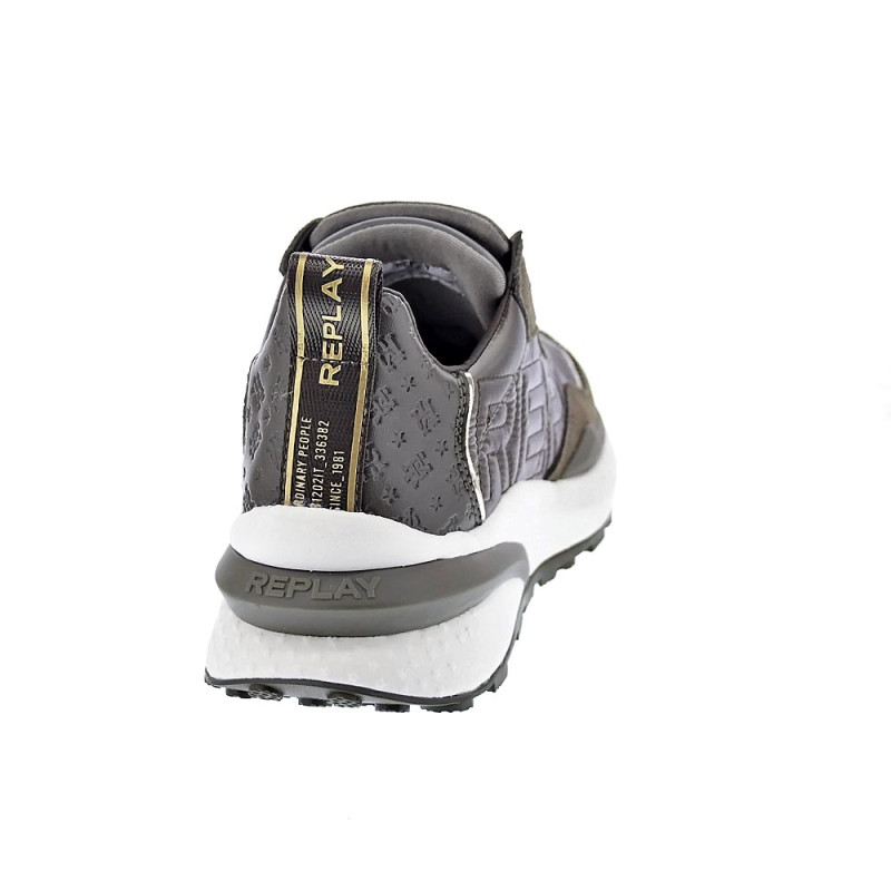 Zapatillas Replay zapatos Mujer modelo Athenea Quilt 2 Verde 