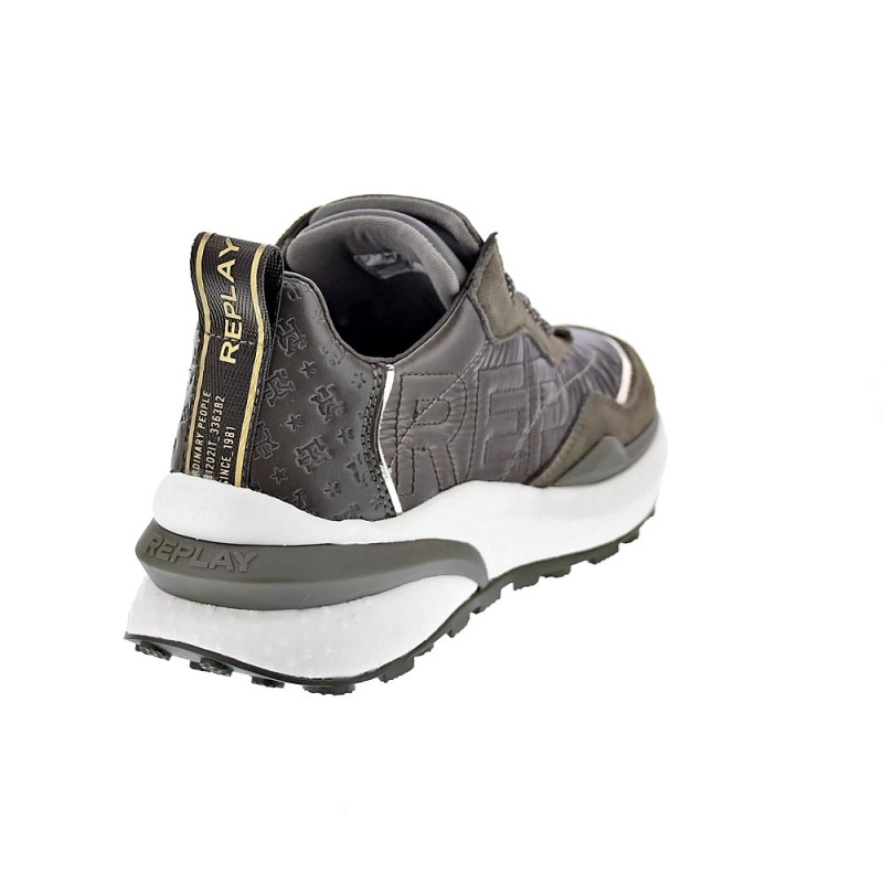 Zapatillas Replay zapatos Mujer modelo Athenea Quilt 2 Verde 