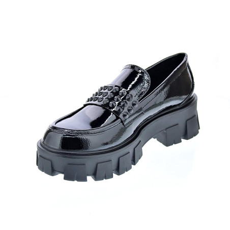 Mocasines Replay zapatos Mujer modelo Cable Negro 