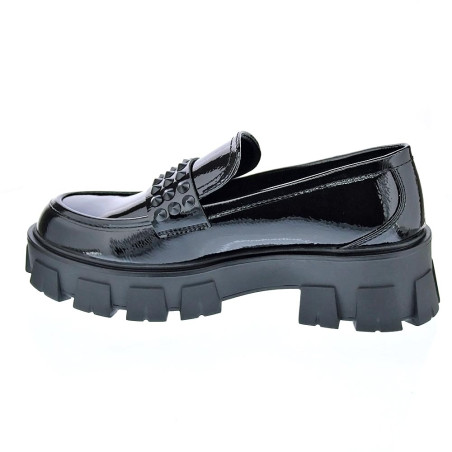 Mocasines Replay zapatos Mujer modelo Cable Negro 