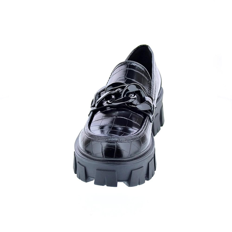 Mocasines Replay zapatos Mujer modelo Cable Negro 