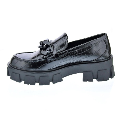 Mocasines Replay zapatos Mujer modelo Cable Negro 