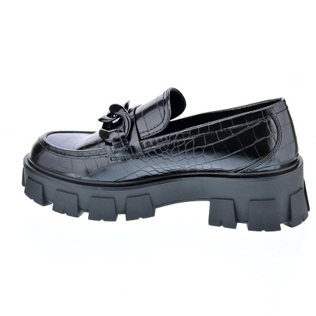 Mocasines Replay zapatos Mujer modelo Cable Negro 