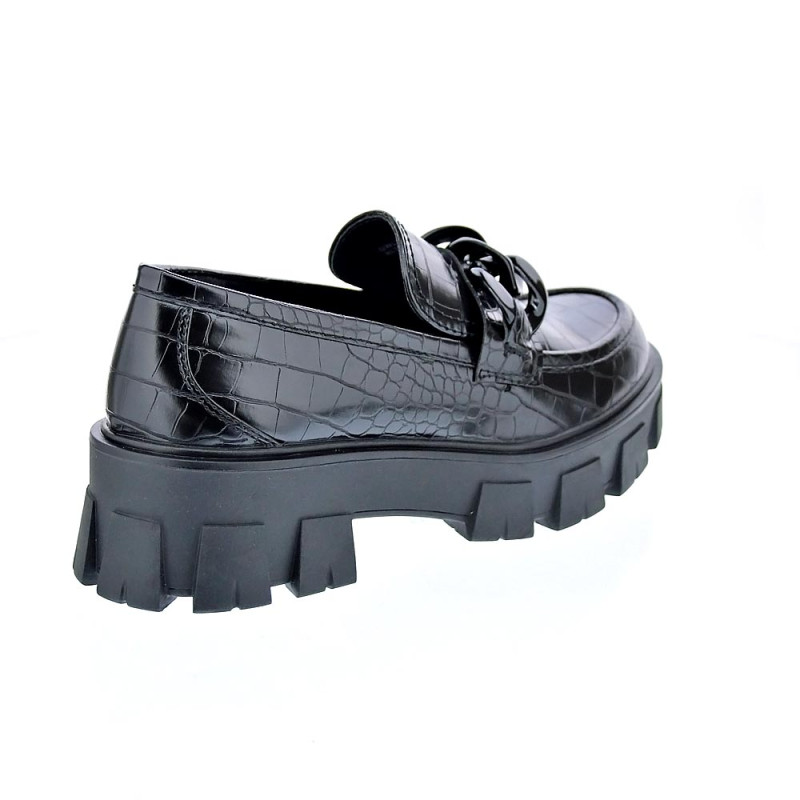 Mocasines Replay zapatos Mujer modelo Cable Negro 