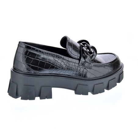 Mocasines Replay zapatos Mujer modelo Cable Negro 
