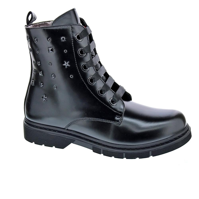 Botines Asso zapatos Niña modelo AG15581 Negro 