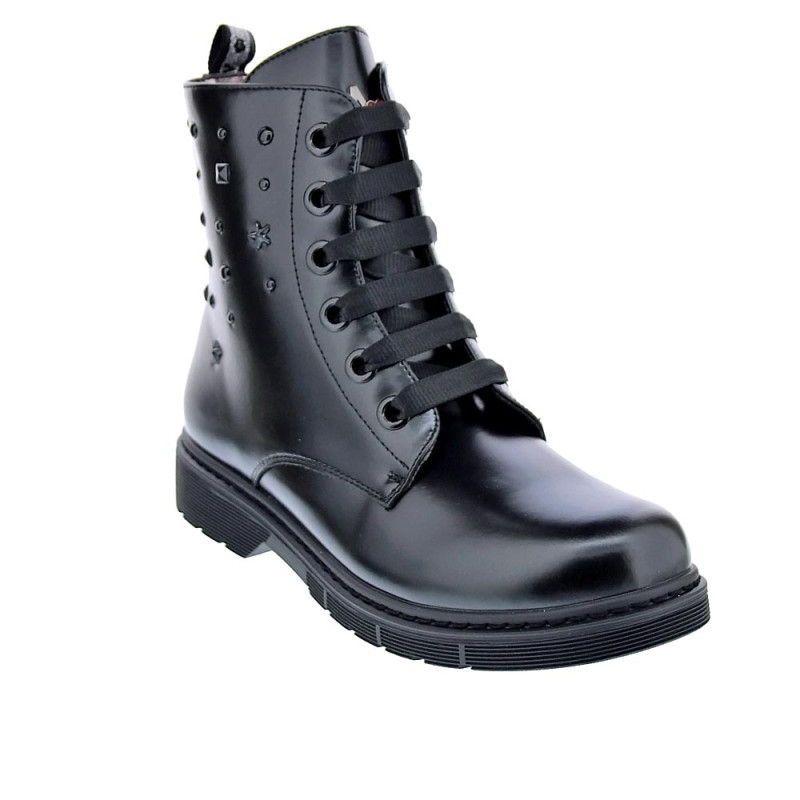 Botines Asso zapatos Niña modelo AG15581 Negro 