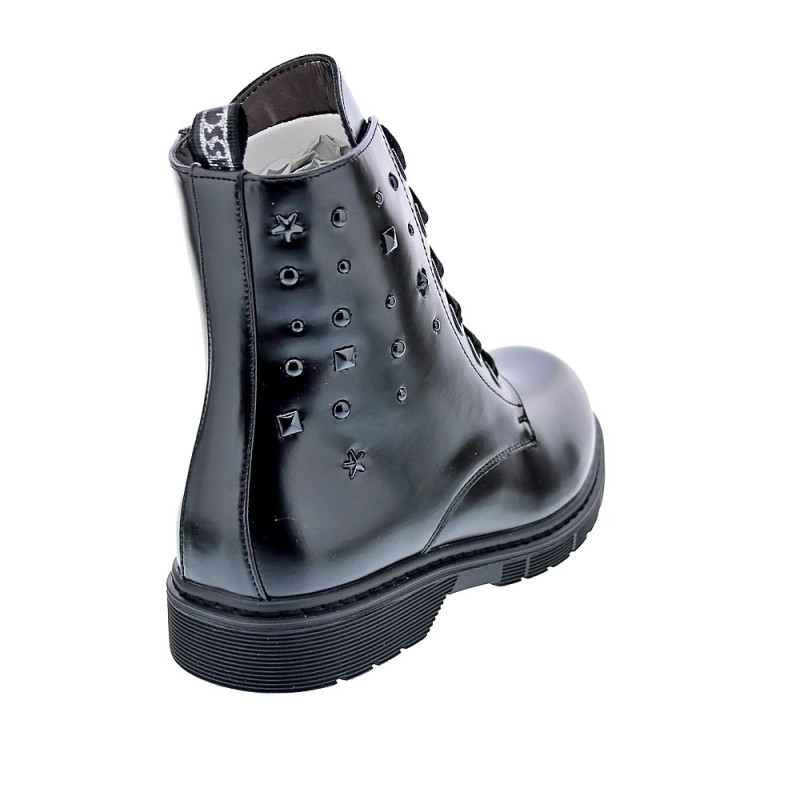 Botines Asso zapatos Niña modelo AG15581 Negro 