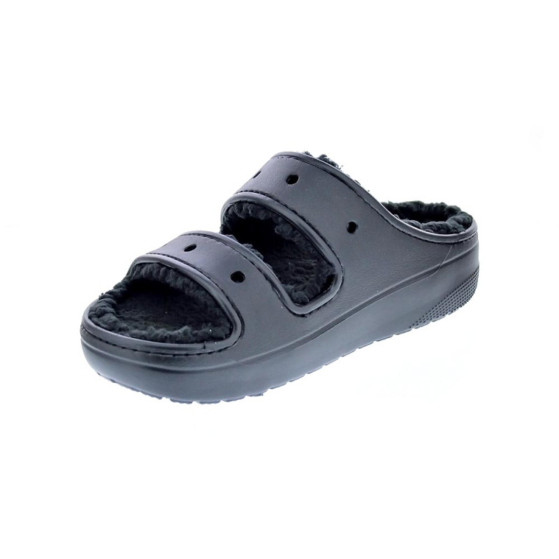 Zuecos Crocs zapatos Mujer modelo Classic Cozzy Negro 