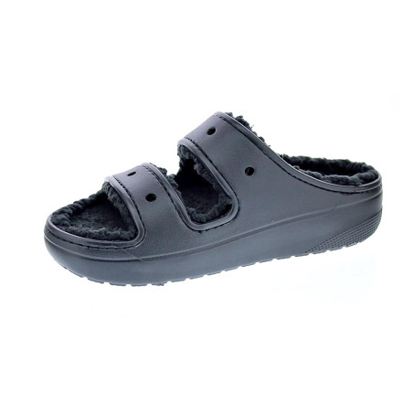 Zuecos Crocs zapatos Mujer modelo Classic Cozzy Negro 