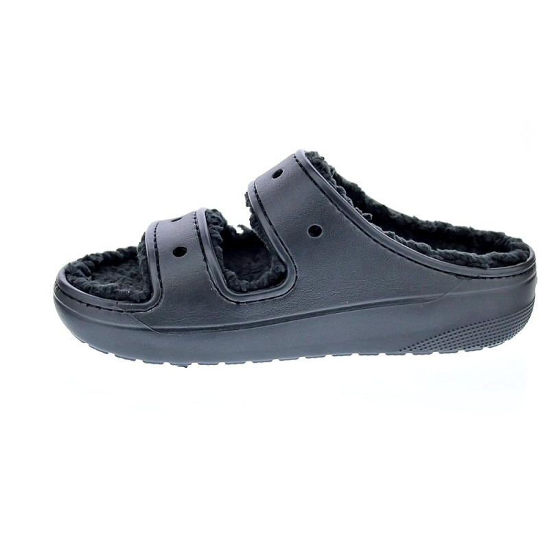 Zuecos Crocs zapatos Mujer modelo Classic Cozzy Negro 